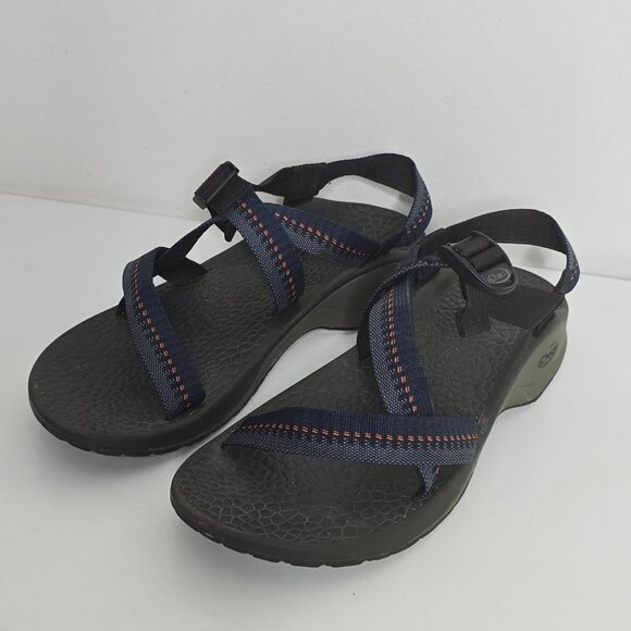 Chaco Mens Updraft Sandals Size 13 Outdoor Hiking Water Sport Straps Pylon Blue - Picture 2 of 8